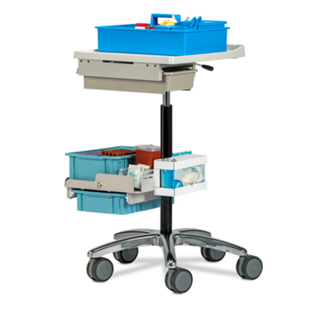 CLINTON 67022 Store & Go Phlebotomy Cart 67022